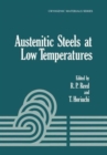 Austenitic Steels at Low Temperatures - Book