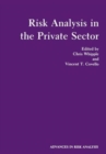 Risk Analysis in the Private Sector - Book