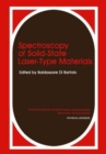 Spectroscopy of Solid-State Laser-Type Materials - Book