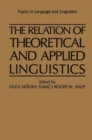 The Relation of Theoretical and Applied Linguistics - Book