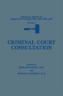 Criminal Court Consultation - Book