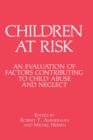 Children at Risk - Book