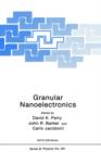 Granular Nanoelectronics - Book