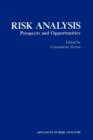 Risk Analysis : Prospects and Opportunities - Book