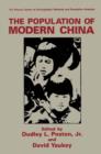 The Population of Modern China - Book