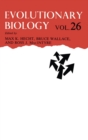 Evolutionary Biology : v. 26 - Book