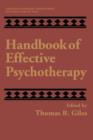 Handbook of Effective Psychotherapy - Book