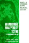 Antimicrobial Susceptibility Testing : Critical Issues for the 90s - Book