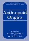 Anthropoid Origins - Book