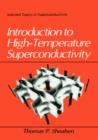 Introduction to High-Temperature Superconductivity - Book