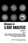 Advances in X-Ray Analysis : Volume 38 - Book