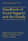 Handbook of Social Support and the Family - Book