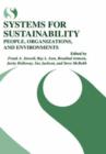 Systems for Sustainability : People, Organizations, and Environments - Book