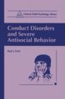 Conduct Disorders and Severe Antisocial Behavior - Book