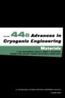 Advances in Cryogenic Engineering Materials - Book