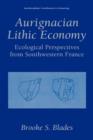 Aurignacian Lithic Economy : Ecological Perspectives from Southwestern France - Book
