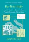 Earliest Italy : An Overview of the Italian Paleolithic and Mesolithic - Book
