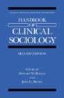 Handbook of Clinical Sociology - Book
