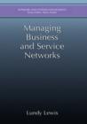 Managing Business and Service Networks - Book