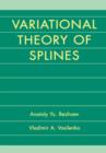 Variational Theory of Splines - Book