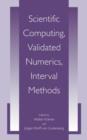 Scientific Computing, Validated Numerics, Interval Methods - Book