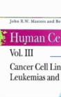Cancer Cell Lines : Part 3: Leukemias and Lymphomas - Bernhard o Palsson