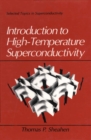 Introduction to High-Temperature Superconductivity - eBook