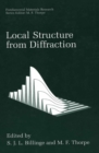 Local Structure from Diffraction - eBook