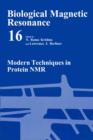 Modern Techniques in Protein NMR - eBook