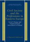 Civil Society and the Professions in Eastern Europe : Social Change and Organizational Innovation in Poland - eBook