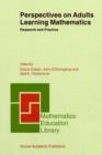 Perspectives on Adults Learning Mathematics : Research and Practice - eBook