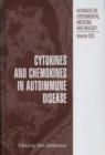 Cytokines and Chemokines in Autoimmune Disease - Book
