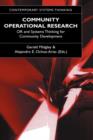 Community Operational Research : Or and Systems Thinking for Community Development - Book
