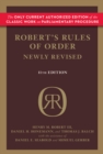 Robert's Rules of Order (Newly Revised, 11th edition) - Book