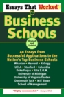 Essays That Worked for Business Schools (Revised) - Boykin Curry