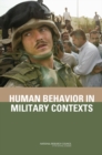 Human Behavior in Military Contexts - Book