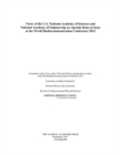 Views of the U.S. National Academy of Sciences and National Academy of Engineering on Agenda Items at Issue at the World Radiocommunication Conference 2012 - Book