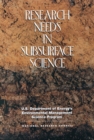 Research Needs in Subsurface Science - eBook