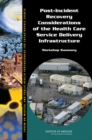 Post-Incident Recovery Considerations of the Health Care Service Delivery Infrastructure : Workshop Summary - Book