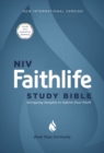 NIV, Faithlife Study Bible, Imitation Leather, Gray/Blue : Intriguing Insights to Inform Your Faith - Book