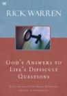 God's Answers to Life's Difficult Questions Video Study - Book