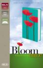 NKJV, Bloom Collection Bible, Compact, Leathersoft, Red/Turquoise, Red Letter Edition - Book