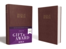 NRSV, Gift and Award Bible, Leather-Look, Burgundy, Comfort Print - Book