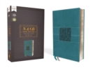 NASB, Thinline Bible, Leathersoft, Teal, Red Letter, 2020 Text, Comfort Print - Book