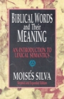Biblical Words and Their Meaning : An Introduction to Lexical Semantics - Book