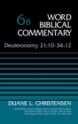 Deuteronomy 21:10-34:12, Volume 6B - Book