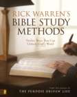 Rick Warren's Bible Study Methods : Twelve Ways You Can Unlock God's Word - eBook