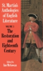 St. Martin's Anthologies of English Literature : Volume 3, Restoration and Eighteenth Century (1160-1798) - Book