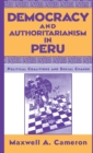 Democracy and Authoritarianism in Peru : Political Coalitions and Social Change - Book