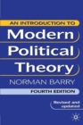 An Introduction to Modern Political Theory - Book